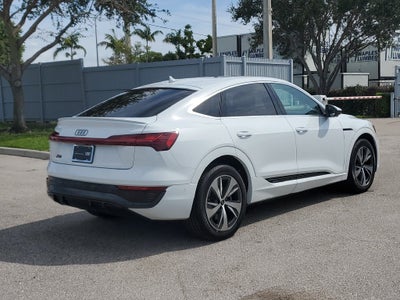2024 Audi Q8 Sportback e-tron Premium Plus S line quattro