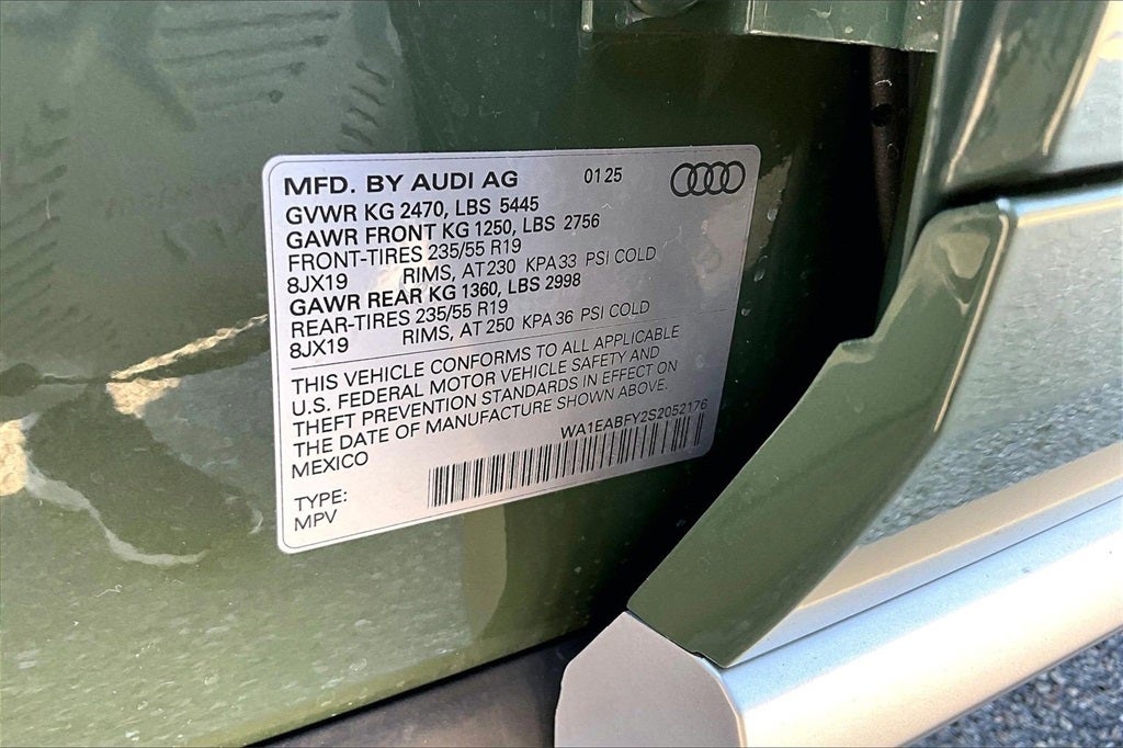 2025 Audi Q5 45 S line Premium Plus quattro