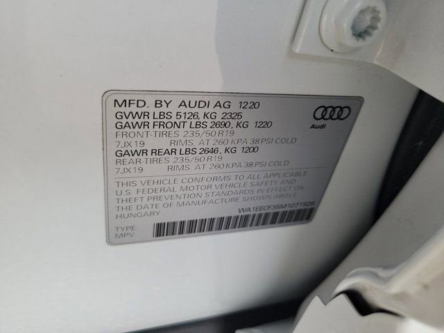 2021 Audi Q3 Premium Plus