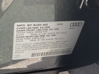 2022 Audi Q5 45 S line Premium