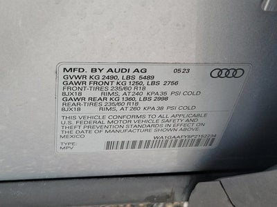2023 Audi Q5 45 S line Premium