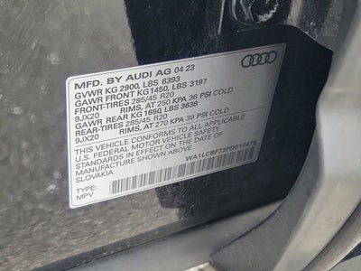 2023 Audi Q7 45 Premium Plus