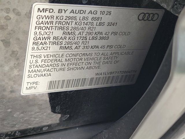 2026 Audi Q7 55 Premium Plus