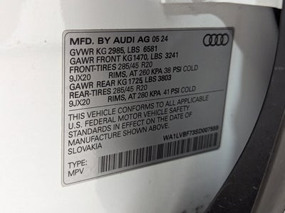 2025 Audi Q7 Premium Plus 55 TFSI quattro