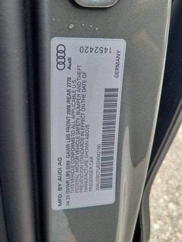 2025 Audi A5 2.0T Premium Plus