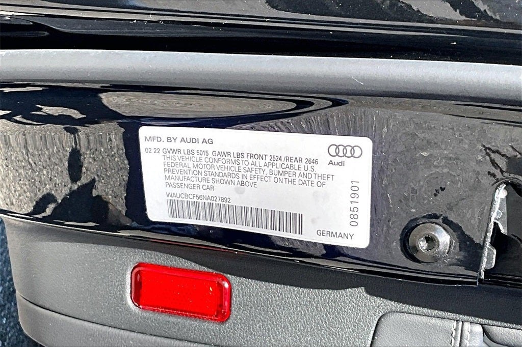 2022 Audi A5 Sportback Premium Plus quattro