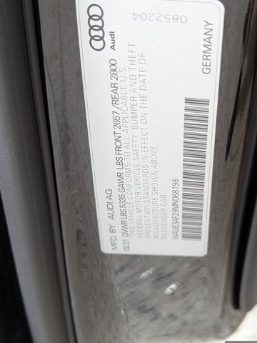 2021 Audi A6 Premium Plus 45 TFSI quattro