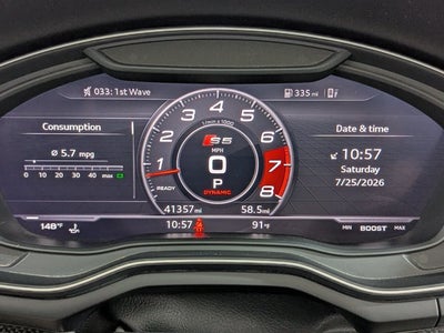 2019 Audi S5 Cabriolet Premium Plus 3.0 TFSI quattro