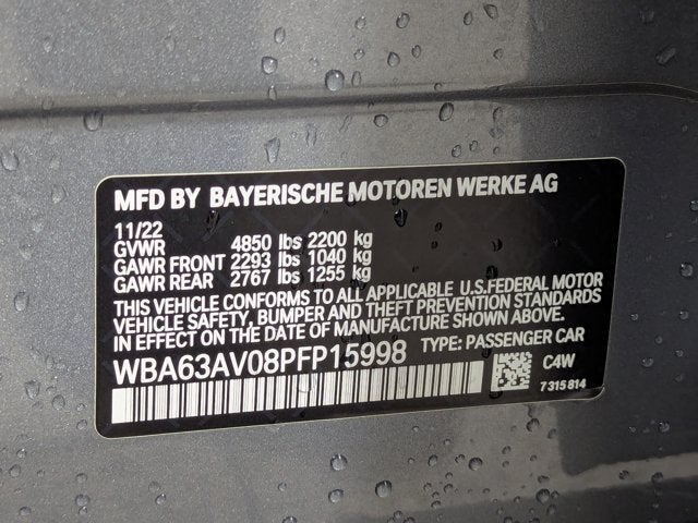 2023 BMW 4 Series 430i Gran Coupe