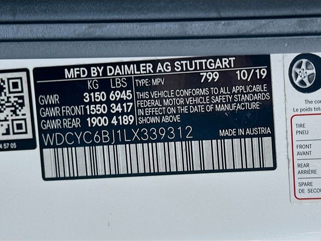 2020 Mercedes-Benz G-Class G 550