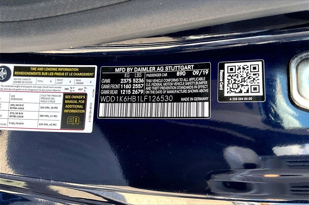 2020 Mercedes-Benz E-Class E 450