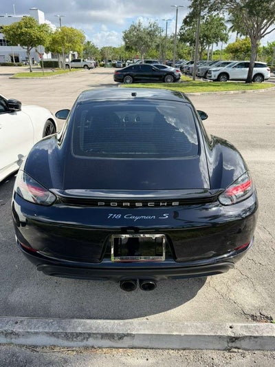 2017 Porsche 718 Cayman S