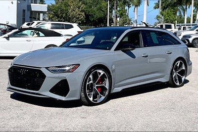 2025 Audi RS 6 Avant performance 4.0T quattro