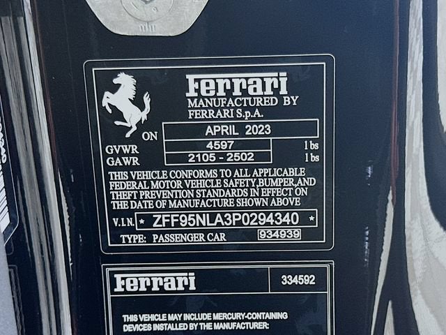 2023 Ferrari SF90 Stradale Base