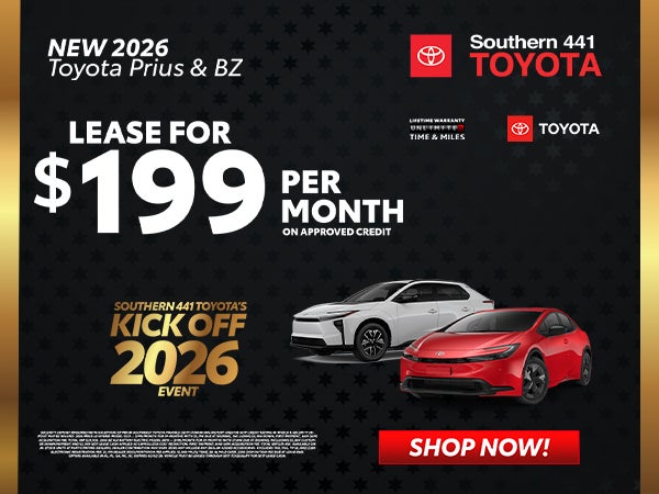 2026 Toyota Prius & bZ Special