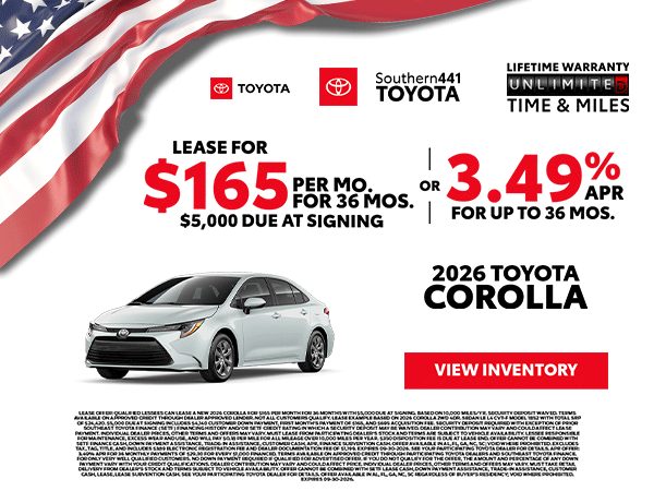 New 2026 Toyota Corolla