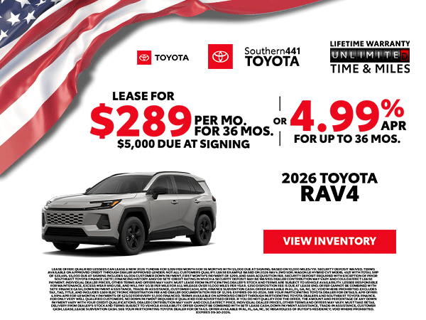 New 2026 Toyota RAV4