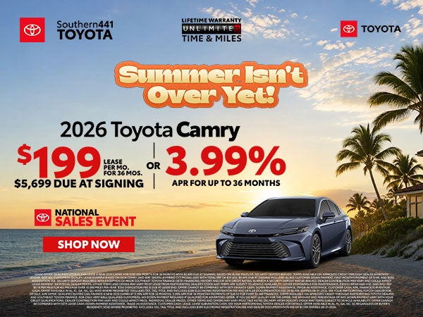 Toyota Camry Special in Royal Palm Beach