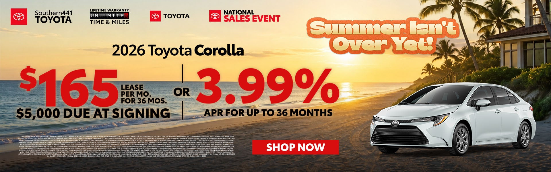 Toyota Corolla Special in Royal Palm Beach