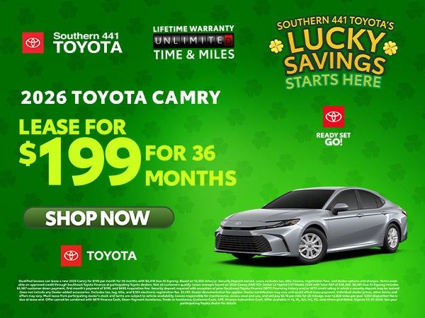 March Toyota Camry Special