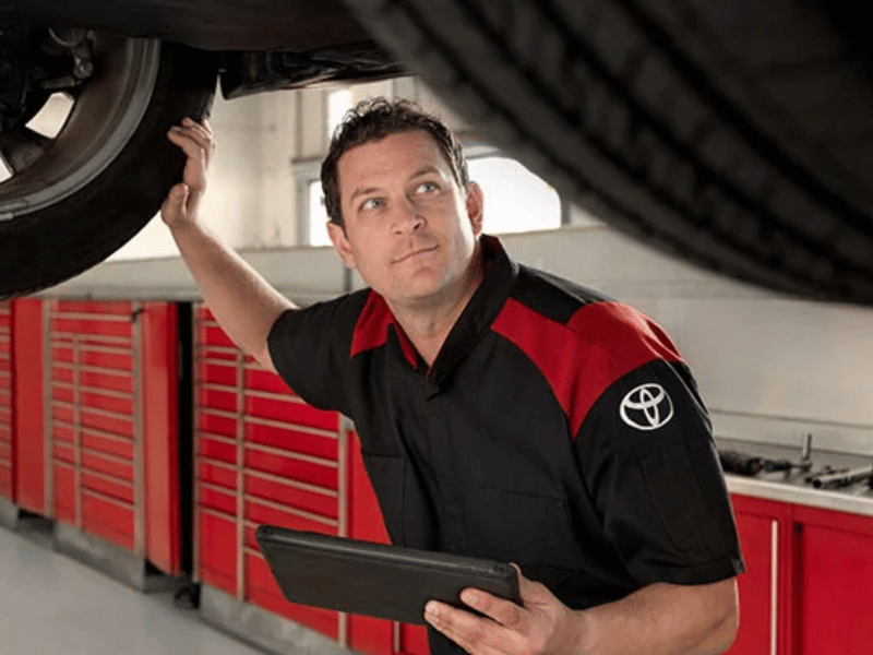 Factory-trained Toyota technicians