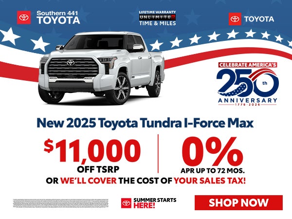 Toyota Tundra May 2026 Offer