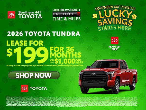 2026 Toyota Tundra Special