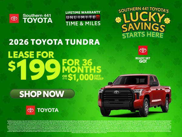 2026 Toyota Tundra Special