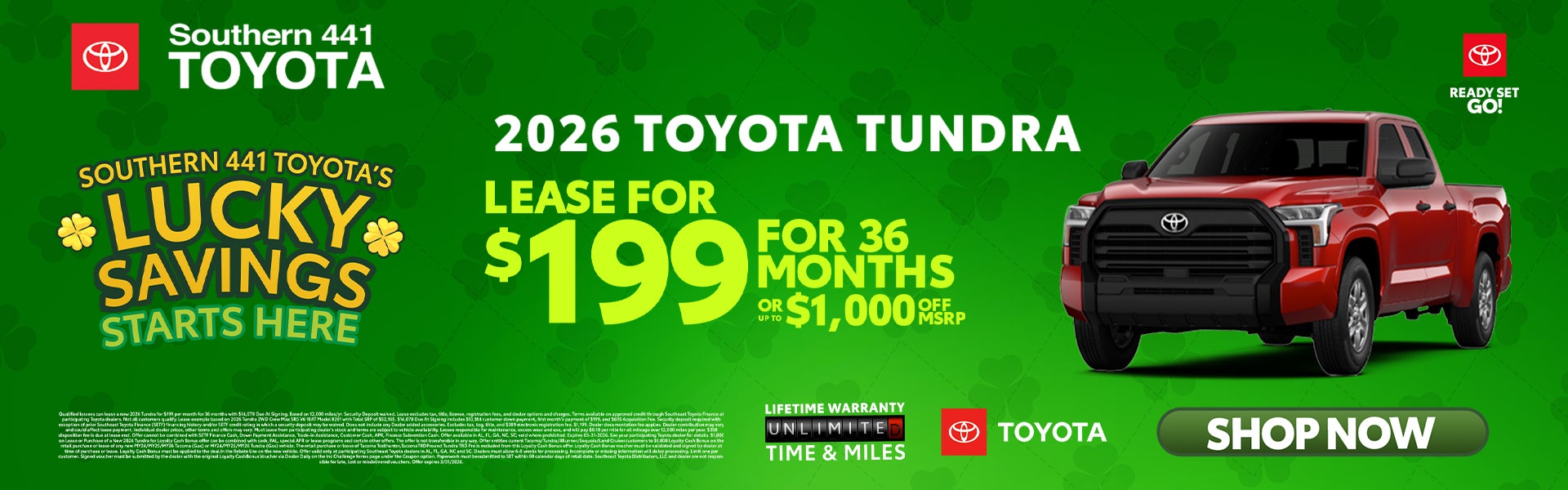 2026 Toyota Tundra Special